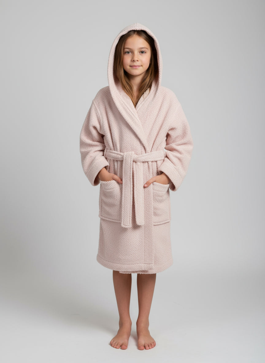 Accappatoio con cappuccio Bambini e ragazzi Gaia Acc Rebecca Home
